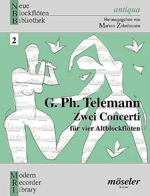 Produktbild von 2 Concertifür 4 Altblockflöten