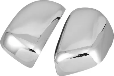 Image de 2 capuchons de rétroviseur, ABS, chromés, décoratifs, adaptés au RAV4 2006-2008