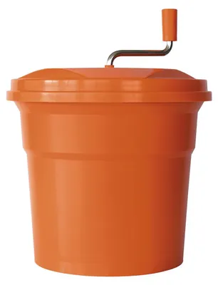 Salatschleuder 10 L Kunststoff Orange 40x32 cm