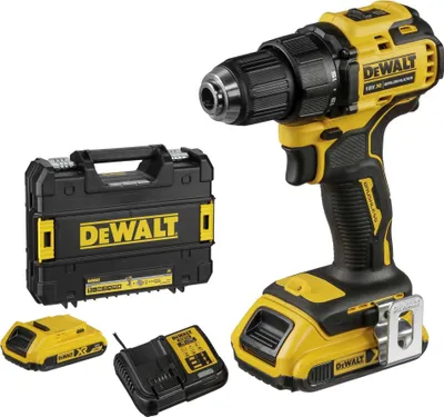Zdjęcie produktu dla DeWALT DCD708D2T-QW - Wiertarko-wkrętarka - akumulatorowa - 2 prędkości - klucz zaciskowy 13 mm - 65 N-m