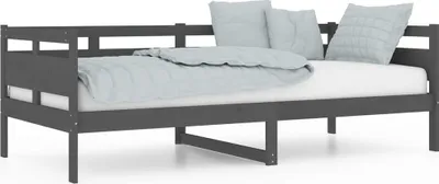 Obrázek produktu pro vidaXL Denní postel Grey Solid Pine 90x200 cm