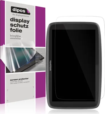 Produktbild von 2x Schutzfolie für TomTom Go Professional 620 klar Displayschutzfolie Folie Display Schutz dipos