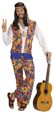 Produktbild von Cooles Hippie Kostüm für Herren