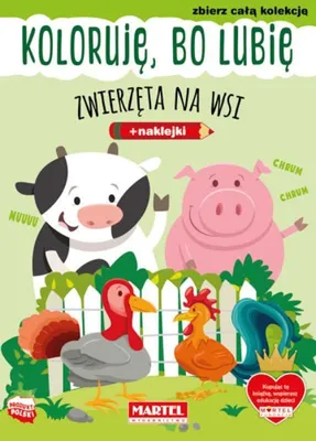 Produktbild von Malbuch Ich mag "Tiere auf dem Land" Martel