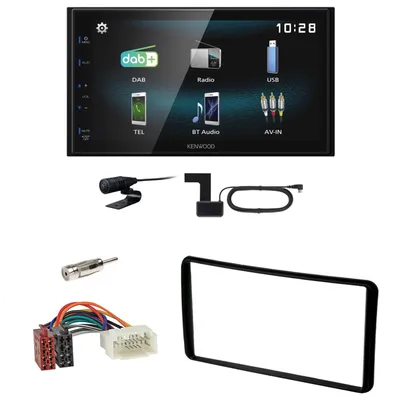 Produktbild von Kenwood DMX-125DAB USB Bluetooth MP3 DAB+ Einbauset für Suzuki Jimny FJ