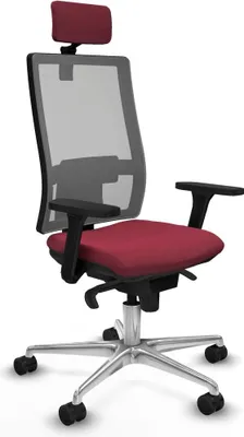 Produktbild von Bürostuhl Piqueras y Crespo 3D086N2 Granatrot