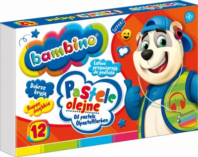 Produktbild von Bambino Ölpastelle 12 Farben