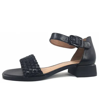 Produktbild von Caprice Damenschuhe Sandalen Hoch Sandale Schwarz Freizeit, Schuhgröße:39 EU
