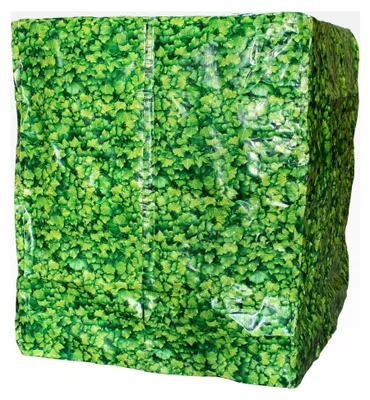 Produktbild von IBC UV Design Abdeckung 1000 L „Ivy“ – UV-beständige Schutzhülle mit Efeu-Motiv für IBC Tanks
