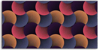 Produktbild von Coloray Spritzschutz aus Glas 120x60  Wandkunst Küchenrückwand Foto Bild Blütenblätter Gitter blau