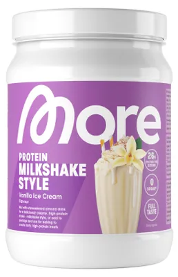 Produktbild von More Nutrition More Protein Milkshake Style Vanilla Ice Cream 360g