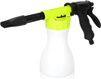 Productafbeelding van Schuim Pistool Sproeier 900ml Verstelbare Car Cleaning Foam Lance Tuin Watering Tool Fit Universele Tuinslang Schuim Sproeier voor Auto Wassen Huis
