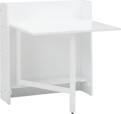 Produktbild von Klapptisch >Froya< in Weiß, MDF/Kiefer - 84x90x80cm (BxHxT)