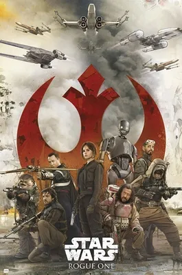 Image de Star Wars - Rogue One - Rebels Poster Taille 61x91,5cm