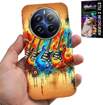 Obrázek produktu pro Pouzdro pro Realme 12 Pro+ - Elektrická kytara, Rock And Roll, Metal