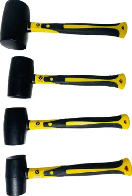 Obrázok produktu pre Gumová palička Sledge hammer 370/500/700/1200g kladivá 4 ks sada po 1 ks