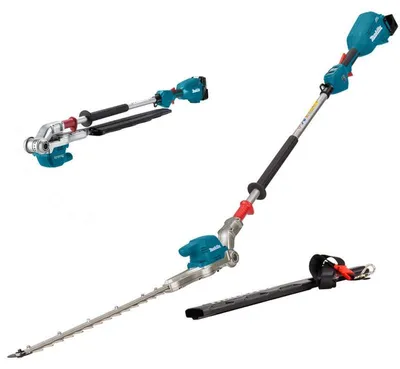 Produktbild von Heckenschere – Strauchscheren – Gartenschere – Elektrische Heckenschere – Teleskopstiel – 50 cm Messer – 18V Akku