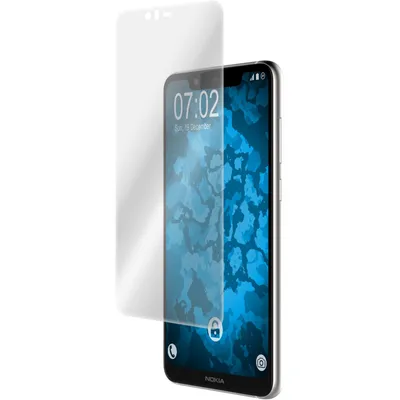 Produktbild von 1er-Pack PhoneNatic Displayschutzfolien klar Flexible Folien kompatibel mit  Nokia 5.1 Plus
