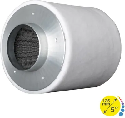 Produktbild von Prima Klima AKF 125mm, 440m³/h Aktivkohlefilter für Grow Räume