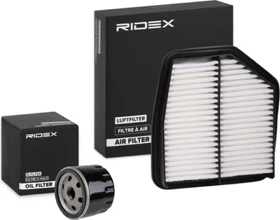 Produktbild von RIDEX Filterset Inspektionspaket Filtersatz für SUZUKI Grand Vitara II SUV (JT, TE, TD)