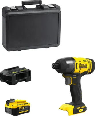 Image de Clé à chocs STANLEY FatMax SFMCF800M1K (1 x 4,0 Ah + chargeur + coffret)