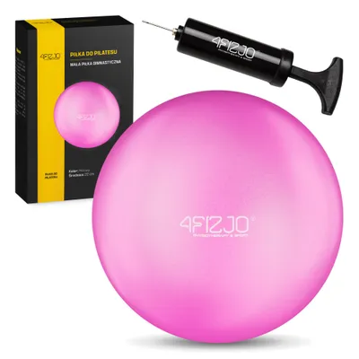 Produktbild von 4FIZJO Kleiner Pilates-Rehabilitationsball, 22 cm, aufblasbar, rosa