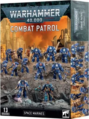 Produktbild von Warhammer 40.000 Space Marines Combat Patrol