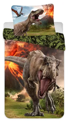 Produktbild von Bettwäsche-Set Jurassic World, 140 x 200 cm