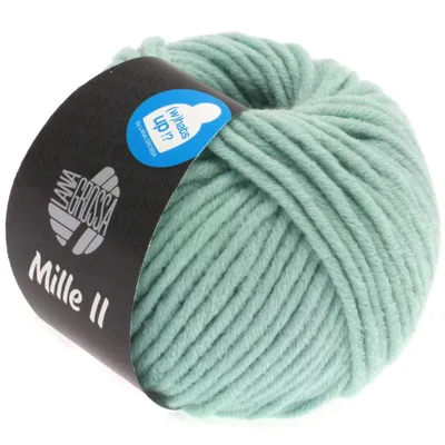 Produktbild von Lana Grossa MILLE II 50 g strapazierfähiges Mischgarn mit Wolle 55 m Farbe 086 - Mint