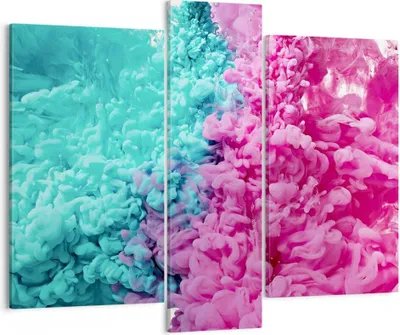 Produktbild von Bild auf Leinwand - Leinwandbild - Abstraktion modern - 95x80cm - Wand Bild - Wanddeko - Wandbilder - Leinwanddruck - Bilder - Kunstdruck - Wanddekoration - Leinwand bilder - Wandkunst - CB95x80-3908