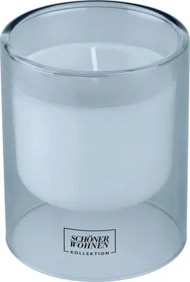 Produktbild von Schöner Wohnen Duftkerze im Glas L Soft Baumwolle Ø 9 x 11 cm