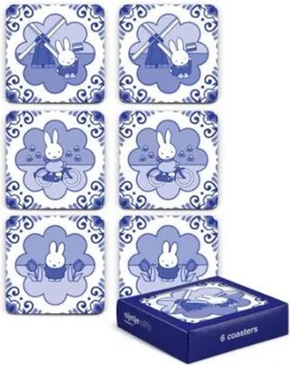 Produktbild von Miffy Untersetzer Souvenirmühle 6 Stk