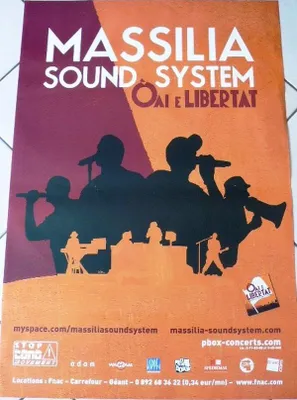 Obrázek produktu pro Massilia Sound System - PLAKÁT - 70x100 cm
