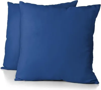 Obrázek produktu pro 2 povlaky na polštáře 63 x 63 cm - modré