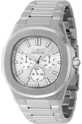 Immagine prodotto di Invicta Speedway 48324 Orologio da Uomo - Movimento al Quarzo - Acciaio Inossidabile con Quadrante Argento - 41 mm