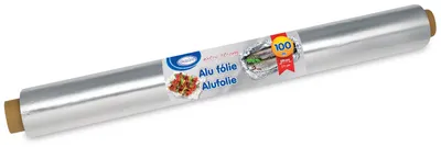 Produktbild von 1 Rolle Alufolie extra stark 59 cm x 100 m 17 my einzeln verpackt