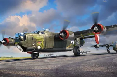 Produktbild von Hobbyboss 81774 - 1:48 US B-24J Liberator - Neu