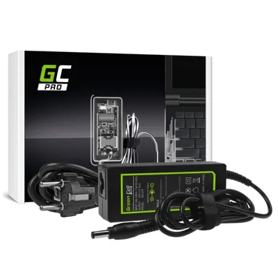 Zdjęcie produktu dla Green Cell AD25P, Laptop, Wewnętrzna, 65 W, 19 V, 3,42 A, Ochrona przez zbyt wysokim napięciem, Krótkie spięcie
