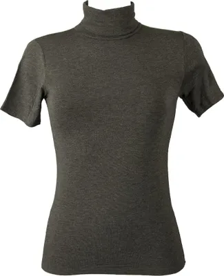 Immagine prodotto di Maglia donna dolcevita ciclista mezza manica RAGNO collo alto calda viscosa sottogiacca articolo 076627 T -SOFT MC COLLO ALTO, I 4 - F 44/40 - D 46 - UK 36/16 - USA S/M, Viscosa 95%,Spandex 5%