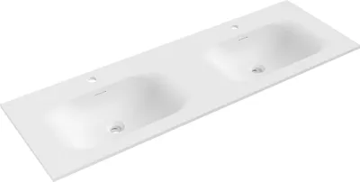 Immagine prodotto di Mexen Vela lavabo da incasso doppio 141 x 46,5 cm, bianco opaco - 25231401D