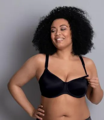 Produktbild von Anita Maternity Basic niet-voorgevormde voedingsbh met beugel – zwart - Schwarz