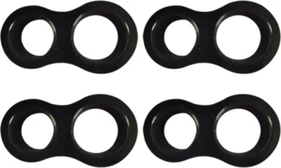 Imagen del producto de Protectores flexibles para manijas de puertas, 5 unidades, color , para proteger paredes y manijas de puertas