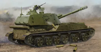 Zdjęcie produktu dla Trumpeter: Radziecka haubica samobieżna 2S3 kalibru 152 mm 1:35 5567
