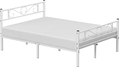 Produktbild von VASAGLE Doppelbettgestell, Bettgestell, Metallbettgestell, passend für Matratze 140 x 190 cm, Gästebett, für Erwachsene, Kinder, einfache Montage
