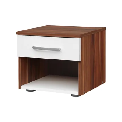 Immagine prodotto di Comodino 60140 noce/bianco