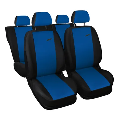 Produktbild von XR Universal Autositzbezüge - Polyester Komplettset Blau