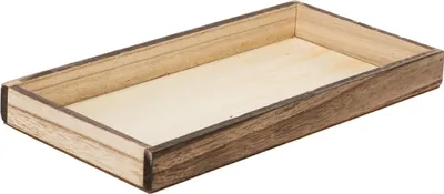Produktbild von Holztablett für kreative Dekoration und stilvolle Ordnung, 4 Stück