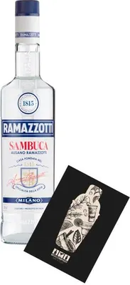 Produktbild von Ramazzotti Sambuca 0,7L (38% Vol) Sambuca Likör Liqueur Milano Italy- [Enthält Sulfite]