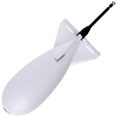 Produktbild von Spomb midi white 14,8x5,5cm Futterrakete