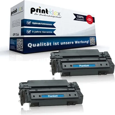 Produktbild von 2x Kompatible Tonerkartuschen für Canon ISensysLBP3580 ISensysLBP6700Series ISensysLBP6750dn ISensysLBP6780dn ISensysLBP6780x ISensysMF510 3482B002 724H 724 H Black Schwarz - Office Print Serie